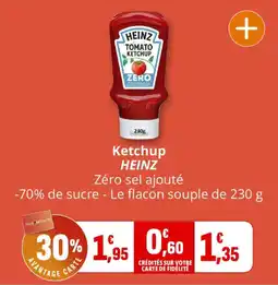 Coccinelle Supermarché HEINZ Ketchup offre