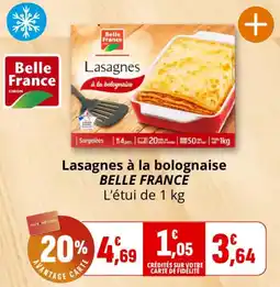 Coccimarket Belle France Lasagnes offre