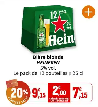 HEINEKEN Bière blonde