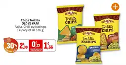 Coccinelle Supermarché OLD EL PASO Tortilla Chips offre