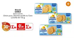 Coccinelle Supermarché Gerblé Biscuit offre