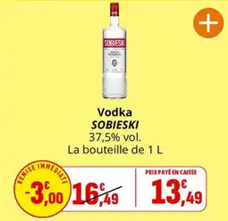 Coccinelle Supermarché SOBIESKI Vodka offre