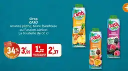 Coccinelle Supermarché Oasis Sirop offre