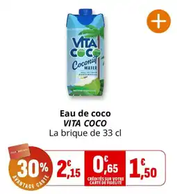 Coccinelle Supermarché VITA COCO Eau de coco offre