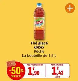 Coccinelle Supermarché Oasis Thé glacé offre