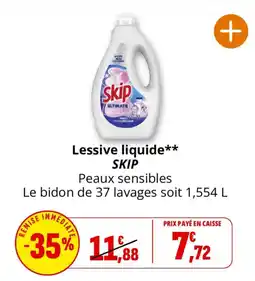 Coccinelle Supermarché SKIP Lessive liquide offre