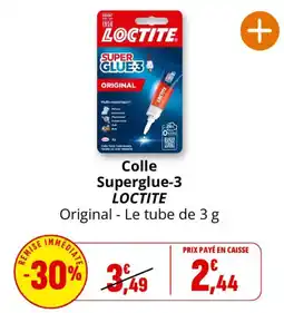 Coccinelle Supermarché LOCTITE Colle Superglue-3 offre