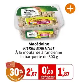 Coccinelle Supermarché Pierre Martinet Macédoine offre