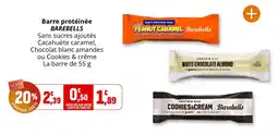 Coccinelle Supermarché Barebells Barre protéinée offre