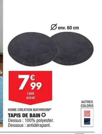 ALDI Tapis de Bain offre
