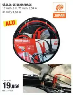 Autobacs AUTOMAC'S JAPAN CÂBLES DE DÉMARRAGE offre