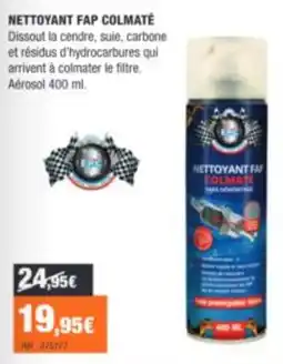 Autobacs ERC NETTOYANT FAP COLMATÉ offre