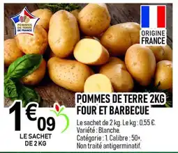 marché frais Géant POMMES DE TERRE offre
