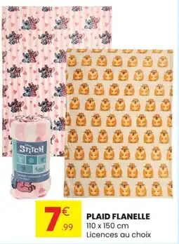 Stokomani Plaid flanelle offre