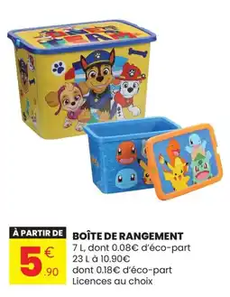 Stokomani BOÎTE DE RANGEMENT offre