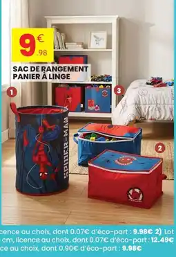 Stokomani SPIDER-MAN SAC DE RANGEMENT offre