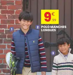 Stokomani Polo manches longues offre