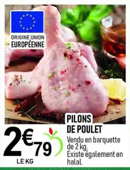 marché frais Géant PILONS DE POULET offre