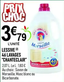 marché frais Géant CHANTECLAIR Lessive Marseille offre