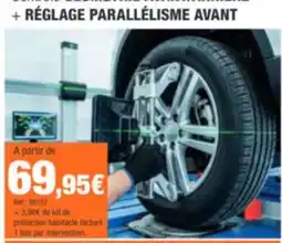 Autobacs RÉGLAGE PARALLÉLISME AVANT offre