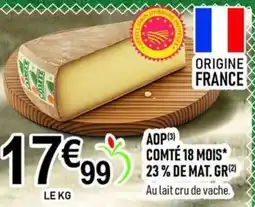 marché frais Géant Comté offre