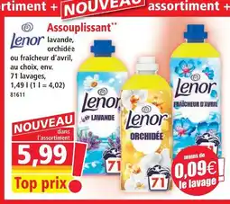 Norma Lenor assouplissant offre