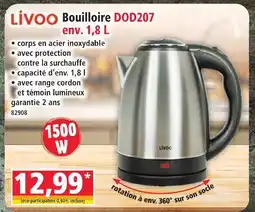 Norma Livoo bouilloire dod207 offre