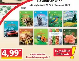 Norma Calendrier 2027 offre
