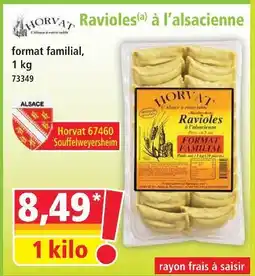 Norma Horvat ravioles à l'alsacienne format familial offre