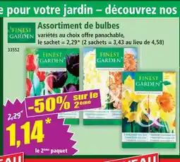 Norma Finest garden assortiment de bulbes offre