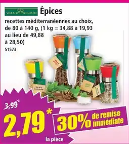 Norma Villa gusto épices offre