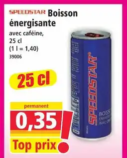Norma Speedstar boisson énergisante offre