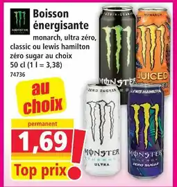 Norma Monster boisson énergisante classic offre