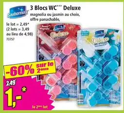Norma Saubermax 3 blocs wc deluxe offre