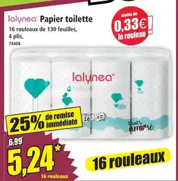 Norma Lalynea papier toilette offre