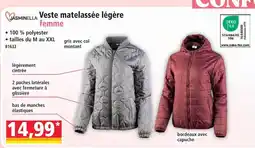 Norma Jasminella veste matelassée légère femme offre