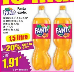 Norma Fanta exotic offre