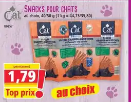 Norma Cat snacks pour chats offre