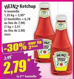 Norma Heinz ketchup offre