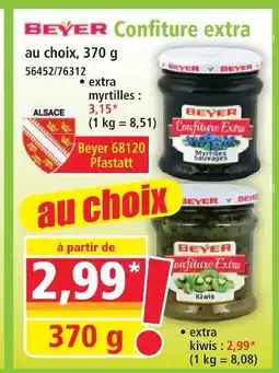 Norma Beyer confiture extra offre