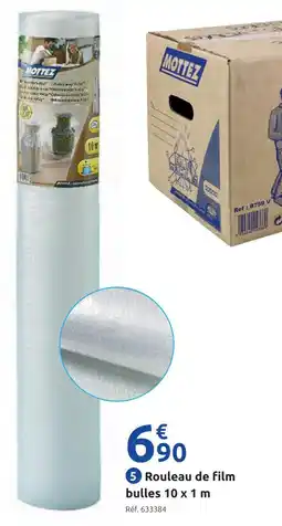 Mr Bricolage Mottetz rouleau de film bulles offre
