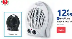 Mr Bricolage Livoo soufflant mobile 2000 w offre
