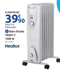 Mr Bricolage Heallux bain d’huile yee01-7 offre