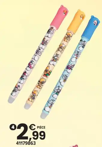 Stylo twist effaçable