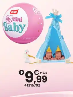 JouéClub Zuru my mini baby birthday - capsule surprise série 1 offre