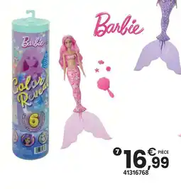 JouéClub Barbie barbie - color reveal sirènes offre