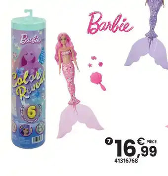 Barbie barbie - color reveal sirènes