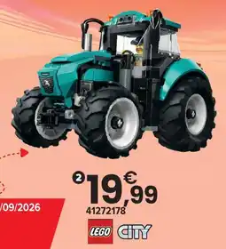 JouéClub Lego 60498 le tracteur offre