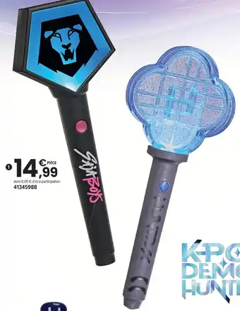 K-pop demon hunters light stick