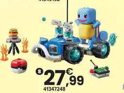 JouéClub Smart play 72156 - l’aventure de carapuce avec le buggy du dresseur offre